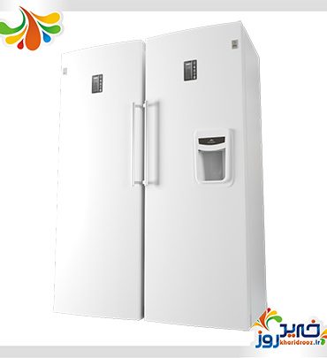 یخچال و فریزر دو قلوی 1700i پارس آبسردکن دار