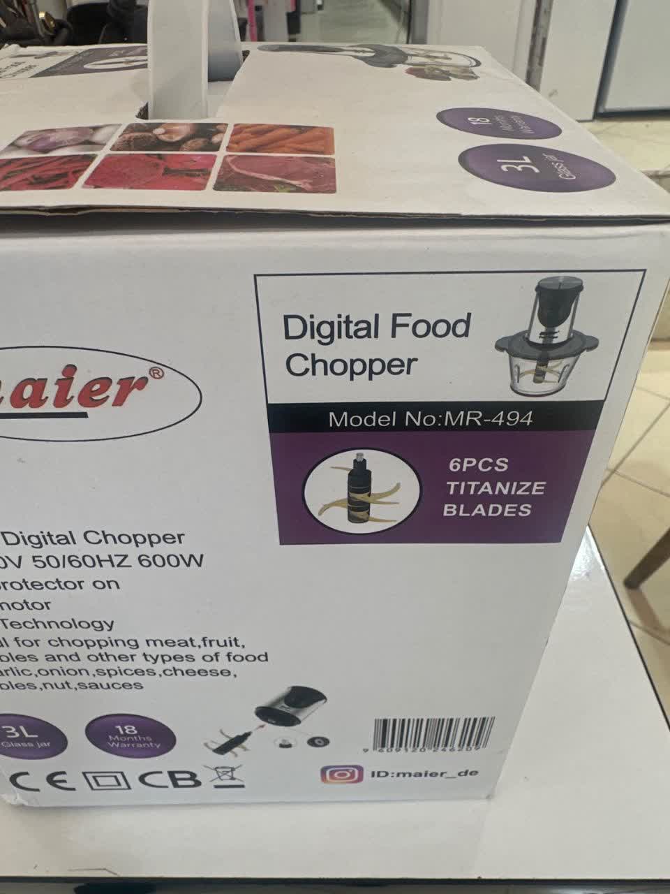 خردکن مایر مدل mr-494